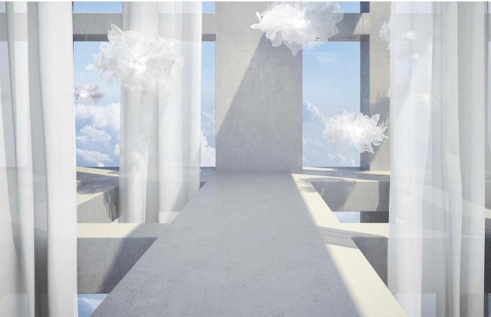 Digitaler Runway mit Wolken von NY-Pamilo