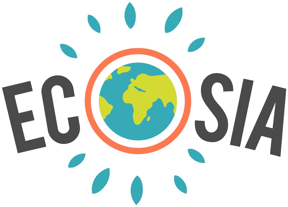 Grüne Suchmaschine Ecosia Logo