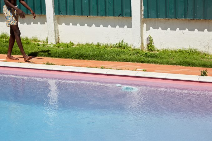 Bildausschnitt eines Swimming Pool