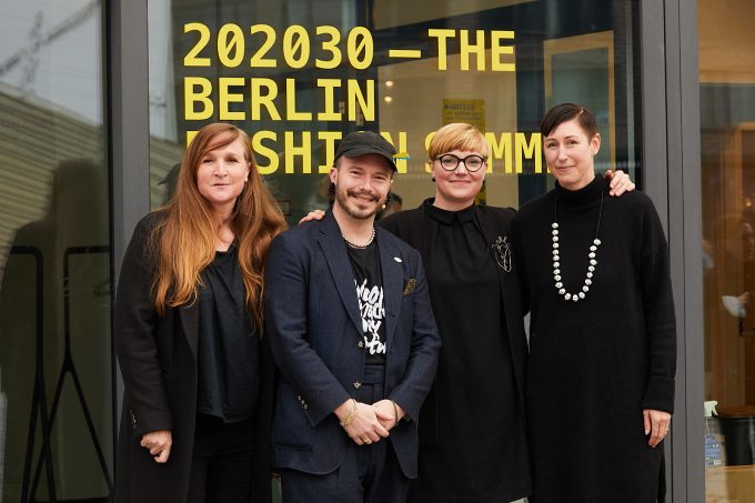 Die vier Initiator:innen der 202030 Berlin Fashion Summit.